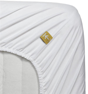 Beddinghouse - percale katoen - hoeslaken - 90x220 cm - wit