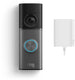 Ring bedrade videodeurbel pro (nieuwste generatie) - plug-in - zilver - retinol 4k video