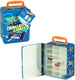 Klein toys - hot wheels verzamelkoffer - geschikt voor max. 18 auto's - 15,5x8,5x21 cm - blauw