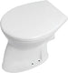 Plieger brussel closetpot vlakspoel pk 35x46.5cm wit