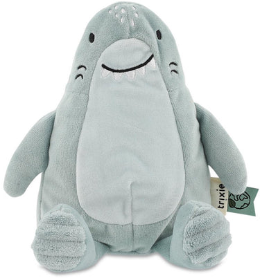 Trixie kleine knuffel mr. shark â€“ 0m+ â€“ ideaal als kraamcadeau â€“ gerecycleerde stof