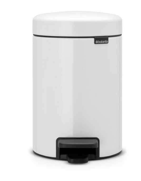 Brabantia pedaalemmer newicon 3 l wit