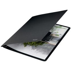 Leitz recycle documentmap met hechtstrip a4 co2 neutraal zwart 275 gram 100% ger