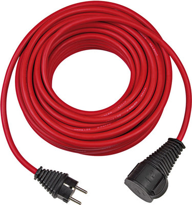 Brennenstuhl verlengsnoer voor bouwplaatsen ip44 10m rood h07rn-f 3g1,5