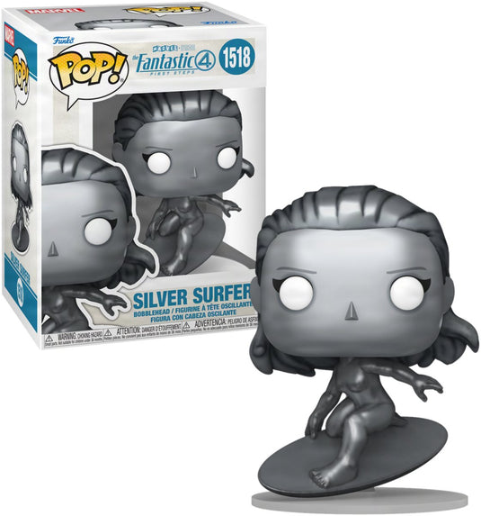 Funko pop! fantastic four: first steps - silver surfer