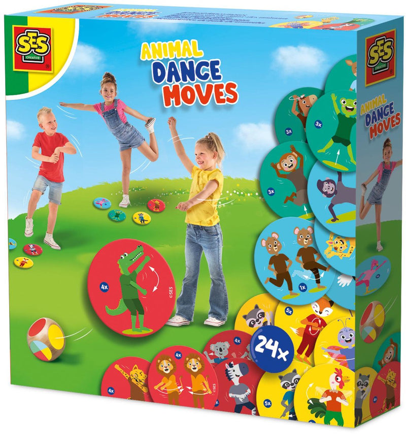 Afbeelding laden in galerijviewer, Ses dieren dans moves
