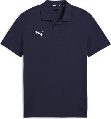 Puma teamgoal casuals polo heren sportshirt - navy- white
