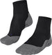 Falke tk5 cool short anti-blaar dun lyocell functioneel materiaal wandelsokken dames zwart - maat 39-40