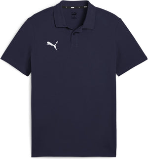 Puma teamgoal casuals polo heren sportshirt - navy- white