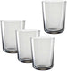 Leonardo leggero glas 330ml sasso - set 4