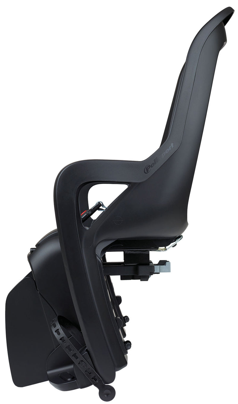 Load image into Gallery viewer, Polisport achterzitje groovy mik-hd donkergrijs zwart
