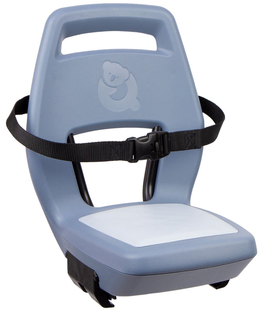 Qibbel achterzitje junior 6+ bagagedrager blauw