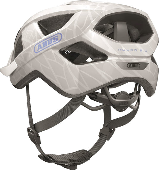 Abus helm aduro 3.0 white art l 58-62cm