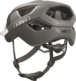 Abus fietshelm aduro 3.0 race grey l - 58-62 cm - grijs - geschikt voor gebruik op elektrische fietsen - stadsfietsen - 320 g