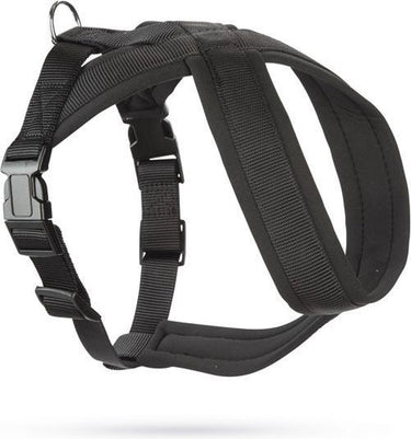 Beeztees sport - hondentuig - nylon - zwart - 74-100 cm