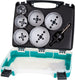 Wolfcraft - gatenzaagset 76mm - gatenzaag set voor elektra - 7-delig - voor hout, kunststof, metaal en afwerkplaten, ø 40 - 86 mm - 5423000