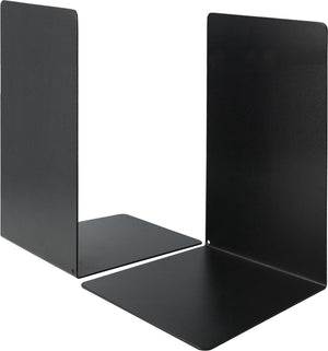 Westcott boekensteun - zwart - metaal - 130x240x140mm - 2 stuks - ac-e10242