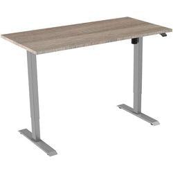 Zit-sta-bureau euroseats 1-motor robson eiken metaal
