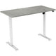 Euroseats bureau wit, oxyd b000wh120oxy 80 x 750-1235 x 120 mm