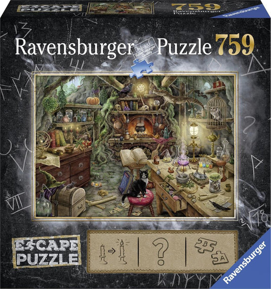 Ravensburger escape puzzle 3 kitchen of a witch - 759 stukjes