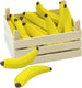 Goki houten bananen in kist, 10dlg.