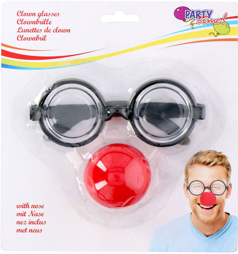 Afbeelding laden in galerijviewer, Clown bril en neus
