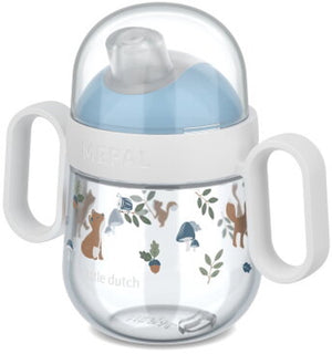 Mepal mio antilektuitbeker little dutch - 200 ml - makkelijk vast te houden - kinderservies - forest friends
