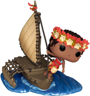 Funko moana verzamelfiguur disney's 100th anniversary pop! rides super deluxe moana finale 15 cm multicolours