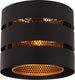 Lucide rosas - plafonnière (plafondlamp) - ø 26 cm - 1xe27 - zwart