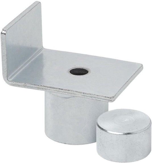 Proplus adapter voor potkrik - opstaande rand - ø 20-27 mm - zilver - staal