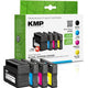 Inktcartridge kmp hp 932xl hp933xl zwart, cyaan, magenta, geel