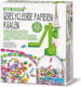 4m knutselen - creëer zelf papieren kralenkettingen - hobbypakket - green creativity - 5+