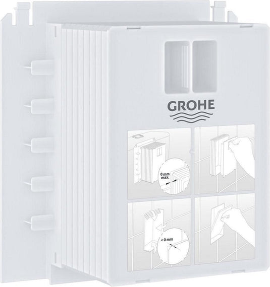 Grohe revisieschacht - voor kleine wc bedieningssplaten