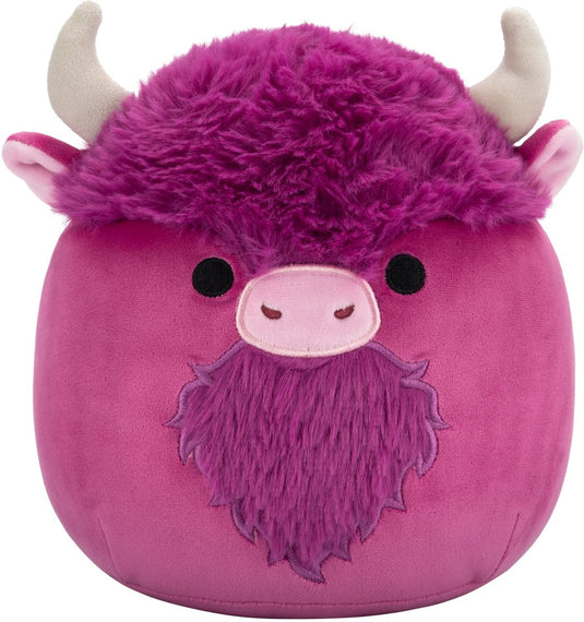 Squishmallows - dave - plum bison - 19cm pluche