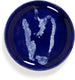 Serax - ottolenghi feast - bord s - donkerblauw wit - 19 ø - 2 stuks