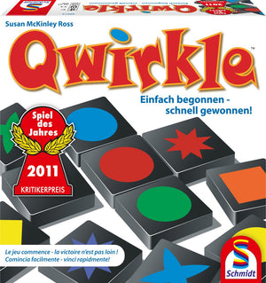 Schmidt spiele qwirkle, einfach begonnen - schnell gewonnen! - duitse uitgave