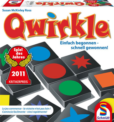 Schmidt spiele qwirkle, einfach begonnen - schnell gewonnen! - duitse uitgave
