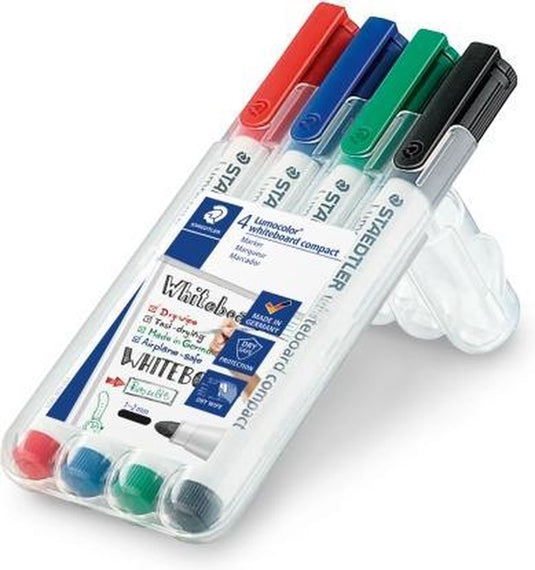 Staedtler lumocolor whiteboard compact - box 4 st