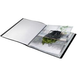 Leitz recycle showalbum a4 co2 neutraal zwart 90% gerecycled plastic 20 hoezen