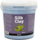 Silk clay , neon blauw, 650 gr