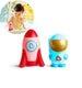 Munchkin galaxy buddies - badspeelgoed - set van 2 lichtgevende ruimtefiguren - vanaf 9 maanden