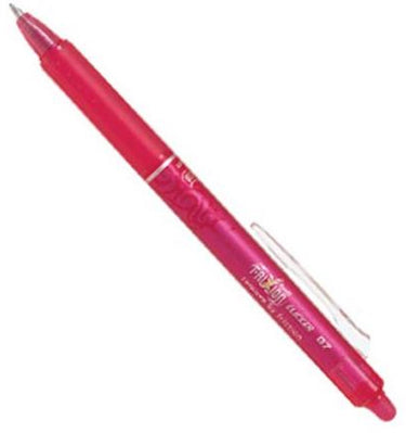Pilot frixion ballpen 0.7mm clicker – doos van 12 stuks - roze