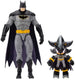 Jakks sonic dc shadow als batman (6 cm) batman (13 cm) meerkleurige figuren