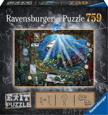 Ravensburger escape puzzle 4 submarine - 759 stukjes