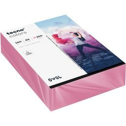 Gekleurd papier tecno 1129601 a5 roze 250 vellen