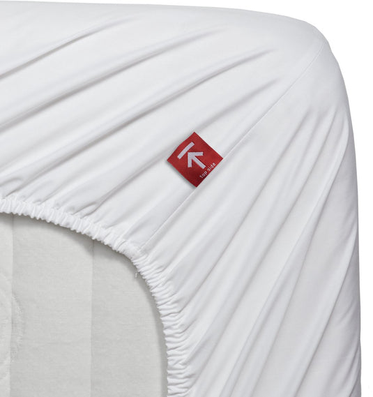 Beddinghouse percale katoen - hoeslaken - 140x200 - wit