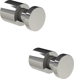 Tiger pico - handdoekhaak - 2 stuks - chroom