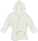 Meyco baby uni badjas - pre-washed hydrofiel - offwhite - 74 80