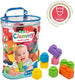 Clementoni baby soft clemmy blokken met opbergtas - 40dlg.