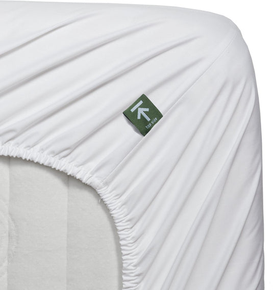 Beddinghouse - percale-katoen - split-topper - hoeslaken - 180x210 cm - wit